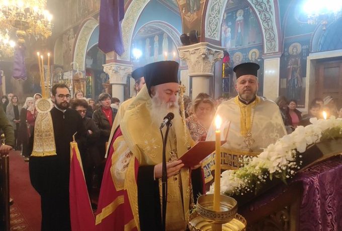 Ι. Μητρόπολη Κορίνθου: Οι Β’ Χαιρετισμοί στην Αρχαία Κόρινθο και στο Κιάτο